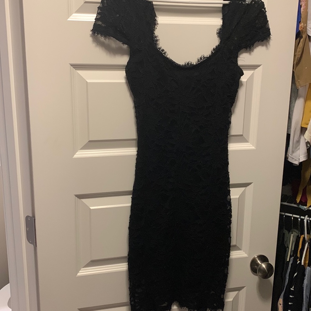 B1G1 Free items under $10! Small Black lace dress